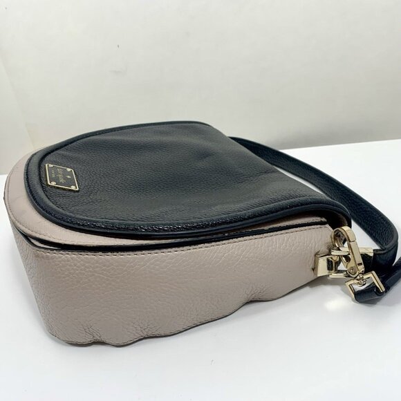 KATE SPADE NY Oliver Street Sadelle Pebbled Leather Saddle Bag Shoulder Handbag - Picture 14 of 16